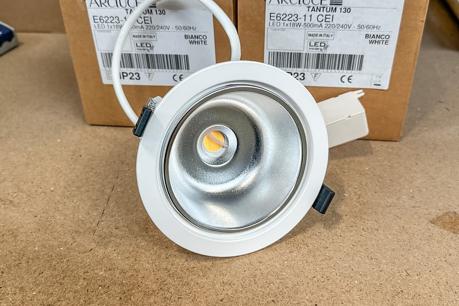 LED Einbaustrahler TANTUM130 18W LED 4K 80°